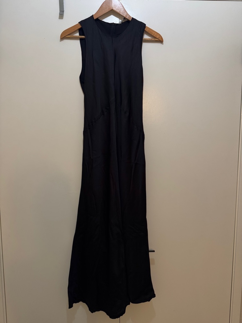 Zara Black Sleeveless Maxi Dress